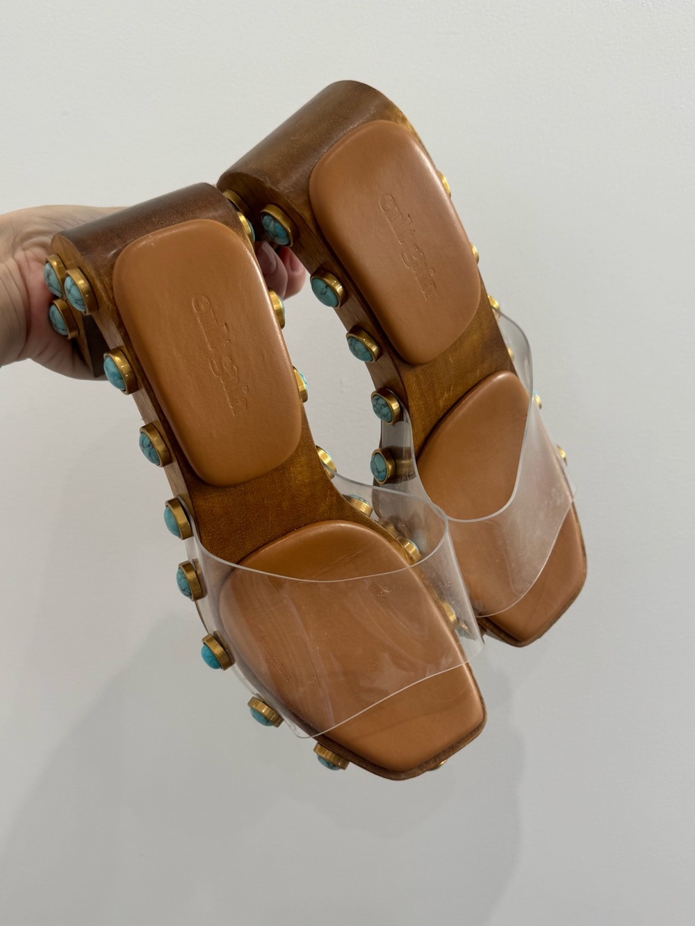CULT GAIA Devora Sandal in Clear - Picture 16 of 17
